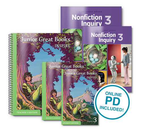 JGB Inspire and Nonfiction Inquiry Series 3 Print Classroom Bundle