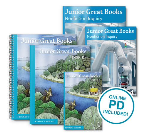 JGB Inspire and Nonfiction Inquiry, Inspire Series 4 Print Classroom Bundle
