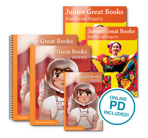 JGB Inspire and Nonfiction Inquiry, Inspire Series 5 Print Classroom Bundle