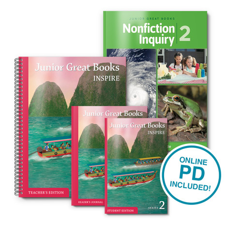 JGB Inspire and Nonfiction Inquiry Series 2 Print Teacher Bundle