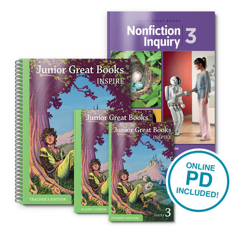 JGB Inspire and Nonfiction Inquiry Series 3 Print Teacher Bundle