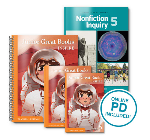 JGB Inspire and Nonfiction Inquiry Series 5  Print Teacher Bundle