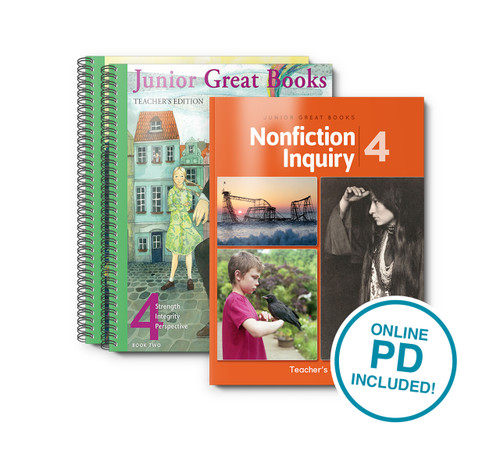 JGB Series 4 (2015) and Nonfiction Inquiry 4 Full Year Print Teacher Bundle