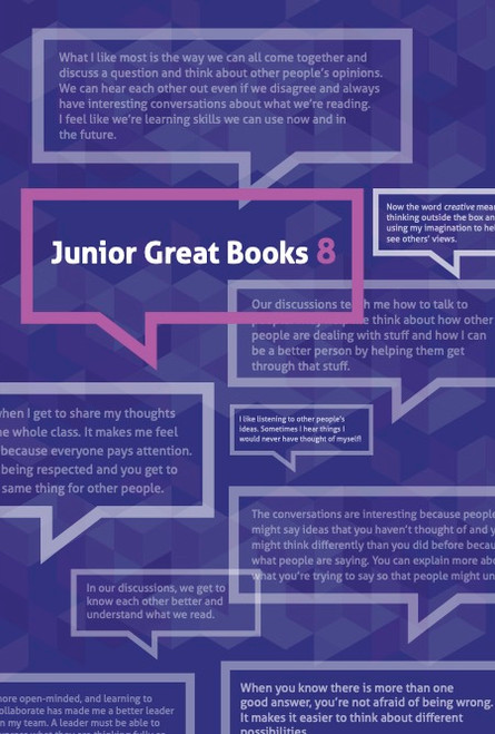 Junior Great Books Series 8, Student Book, Print