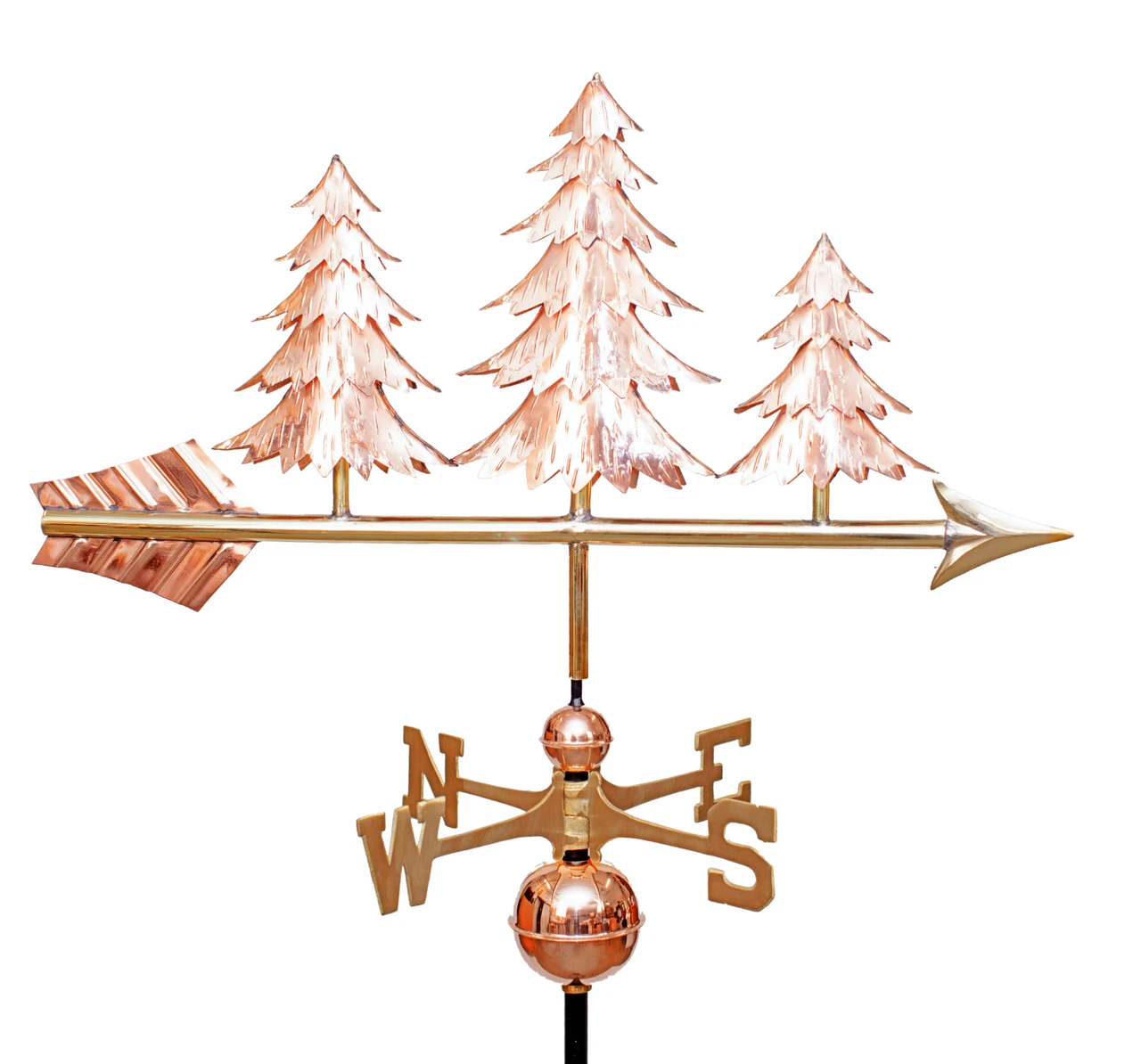 Three Trees Weathervane at Weathervanes of Maine