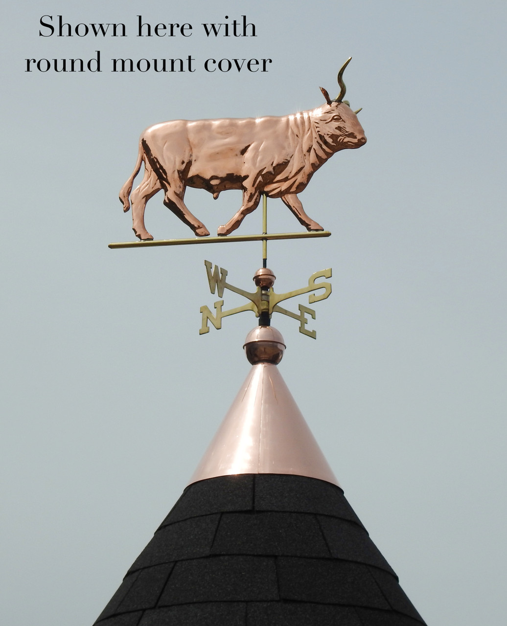 Steer Weathervane at Weathervanes of Maine