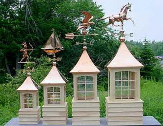 Hampton Cupolas at Weathervanes of Maine