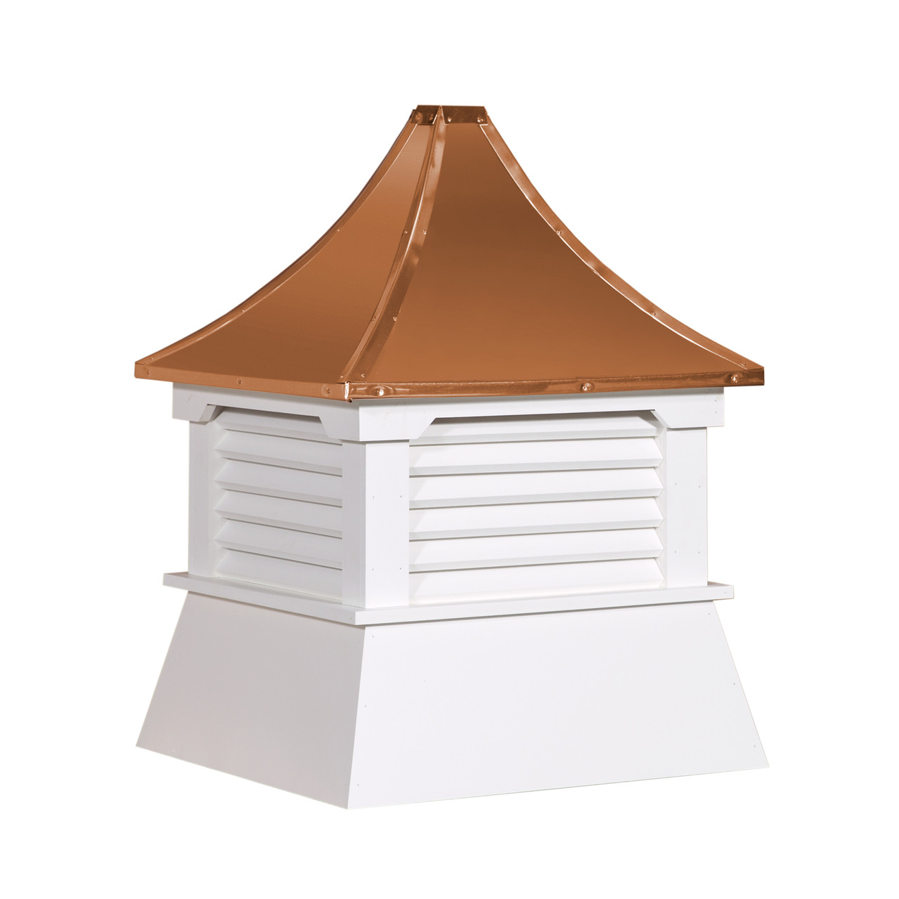 Shed cupola louvers pagoda roof at Weathervanes of Maine