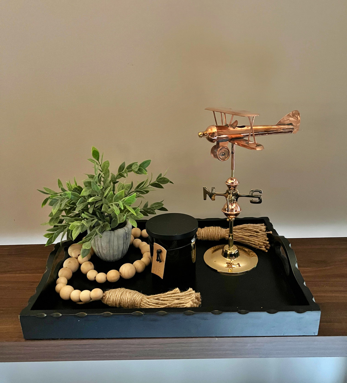 Bi Plane Mini Small Weathervane Kit - Weathervanes of Maine