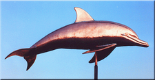 Antique Replica Dolphin Weathervane