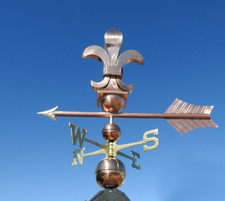 Large Fleur de Lis Weathervane