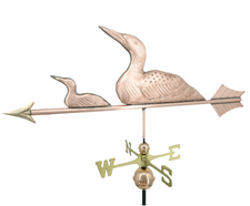 Loon and Chick Weathervane