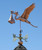 Stork and Baby Weathervane