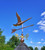 Antique Replica Flying Goose Weathervane 2