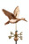 Flying Duck Copper Weathervane 