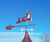 3D Leaping Buck Weathervane 