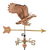 Small Diving Eagle Weathervane Weathervanes of Maine 