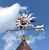 Small Shades Sunface Weathervane Small Shades Sunface Weathervane