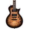 ESP LTD EC-1000 Burled Poplar Electric Guitar, Black Natural Burst 