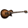 ESP LTD EC-1000 Burled Poplar Electric Guitar, Black Natural Burst 