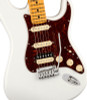 Fender American Ultra Stratocaster HSS, Arctic Pearl, Maple 