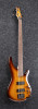 Ibanez SR370EF-BBT Fretless Bass Guitar, Brown Burst 