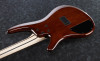 Ibanez SR370EF-BBT Fretless Bass Guitar, Brown Burst 