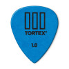 Dunlop Tortex TIII Picks 1mm, Pack of 12 