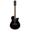 Ibanez AEG5012-BKH 12 String Electro-Acoustic Guitar, Black High Gloss 
