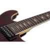Schecter Omen Extreme-7 Electric Guitar, Black Cherry 
