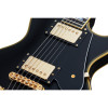 Schecter Solo-II Custom Electric Guitar, Aged Black Satin 