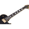 Schecter Solo-II Custom Electric Guitar, Aged Black Satin 