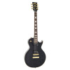 Vintage V100P Reissued Electric Guitar w/W90 Pickups, Gloss Black 