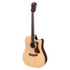 Guild D-260CE Deluxe Electro Acoustic Guitar, Natural Gloss 