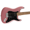 Fender Squier Affinity Stratocaster HH Electric Guitar, Burgundy Mist, Laurel Fingerboard 