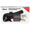 Fender Squier Affinity Stratocaster HSS Pack, Charcoal Frost Metallic 