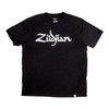 Zildjian Classic Logo Black T-Shirt, Medium 