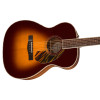 Fender PO-220E Paramount Electro-Acoustic Guitar, 3-Tone Vintage Sunburst 