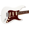 Fender American Ultra Stratocaster Electric Guitar, Arctic Pearl, Rosewood 