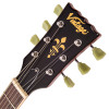 Vintage V100 Reissued Electric Guitar, Gold Top 