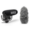 Rode Videomic Pro Shotgun Mic w/Rycote Shockmount and VMPR Windshield 