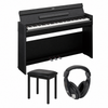 Yamaha Arius YDP-S55B Digital Piano, Black with Bench & Headphones 