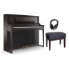 Roland LX706-DR Digital Piano, Dark Rosewood with Bench and Headphones 