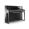 Roland LX705-PE Digital Piano, Polished Ebony with Bench and Headphones 