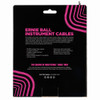 Ernie Ball 30ft Coiled Instrument Cable, Straight Jacks, White 