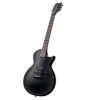 ESP Ltd EC-Black Metal Electric Guitar, Black Satin 