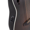Ovation AEB4 Mid Cutaway 4-string Bass, Multi Soundhole, Honeyburst Satin 