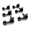 Gotoh MB500CK 6 In Line Guitar Machine Head Set, Cosmo Black  (pre-owned)