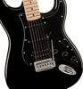 Fender Squier Sonic Stratocaster Electric Guitar, Black 