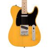 Fender Squier Sonic Telecaster Electric Guitar, Butterscotch Blonde, Maple Fingerboard 